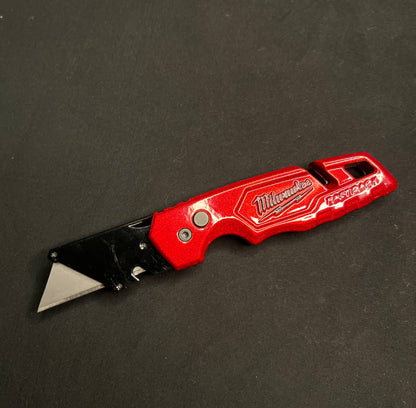 Powdercoated Utility Knife (Red/Black)